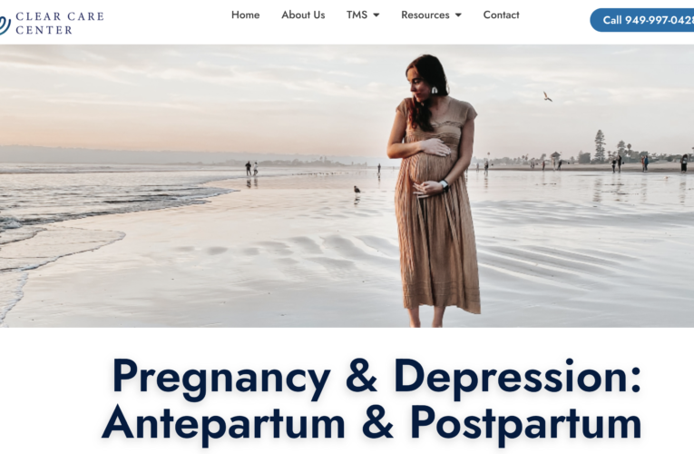Antepartum and postpartum depression and treatment options resource page